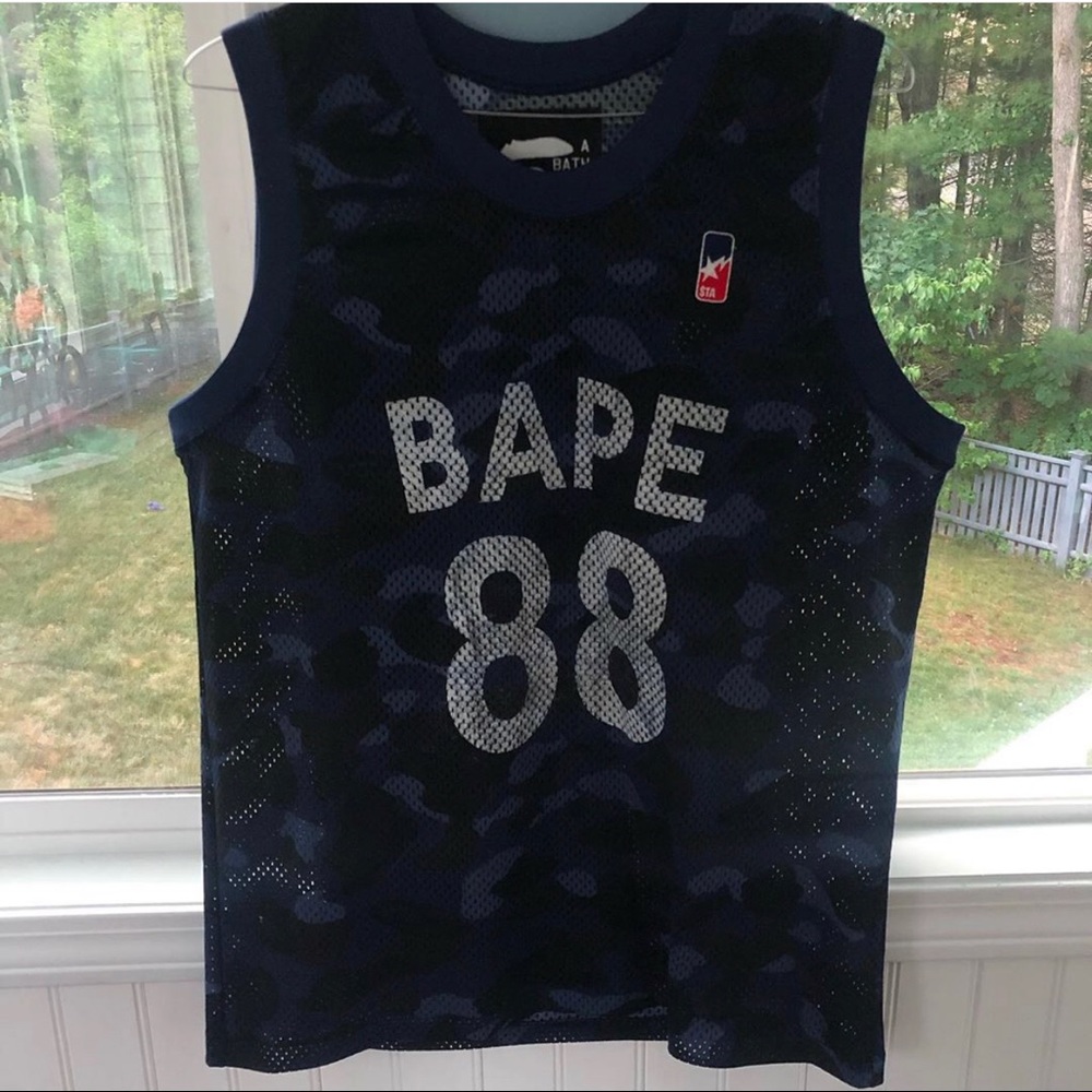 BAPE BASKETBALL JERSEY